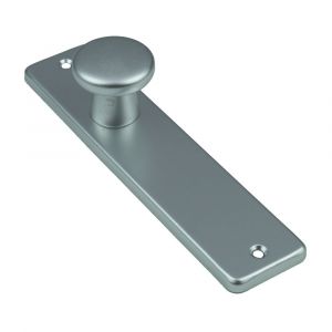 Ami 165/4 RH knopkortschild aluminium rondhoek knop 160/40 vast kortschild 165/4 RH blind F2 310101