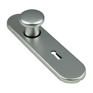 Ami 177/1 Klik knopkortschild aluminium knop 160/40 vast kortschild 177/1 SLG 56 Klik F1 311552