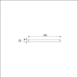 Ami deurkruk Quickstift 8x120 mm 900627