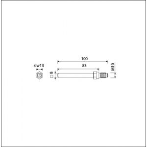 Ami gelagerde wissel Quickstift 8x100 mm (8x83) 900640