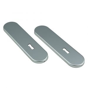 Ami 177/1 Klik kortschild aluminium zonder krukgat sleutelgat SLG 56 F1 210232