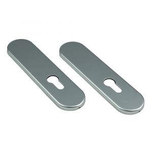 Ami 177/1 Klik kortschild aluminium zonder krukgat profielcilinder PC 55 F1 210243