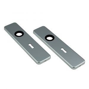 Ami 185/44 Klik kortschild aluminium sleutelgat SLG 56 F1 210302