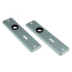 Ami 180/41 RH kortschild aluminium rondhoek sleutelgat SLG 56 F1 212202