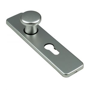 Ami 185/44 Klik knopkortschild aluminium knop 160/40 vast kortschild 185/44 Klik profielcilinder PC 72 F1 311576