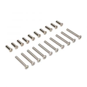 Ami patentbout compleet met huls RVS M6x45 mm schroef en huls RVS set 10 stuks 900123