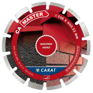 Carat diamant zaagblad CA Master 180x22,23 mm baksteen en asfalt CAM1803000