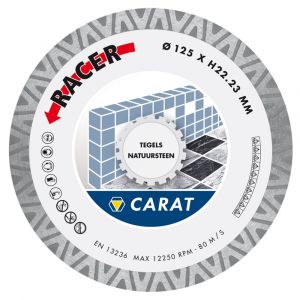 Carat diamant zaagblad CDB Racer 125x22,23 mm tegels en natuursteen CDB1253000