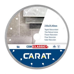 Carat diamant zaagblad CSM Classic 150x25,40 mm tegels en natuursteen CSMC150400