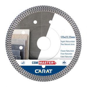 Carat diamant zaagblad CSM Master 115x22,23 mm tegels en natuursteen CSMM115300