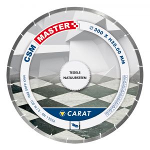 Carat diamant zaagblad CSM Master 300x20,00 mm tegels en natuursteen CSMM300200