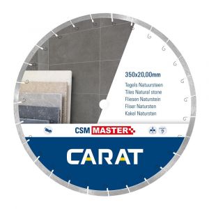 Carat diamant zaagblad CSM Master 350x20,00 mm tegels en natuursteen CSMM350200