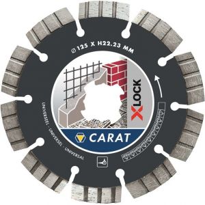 Carat diamant zaagblad X-Lock 125x22,23 mm universeel CUXLOCK125