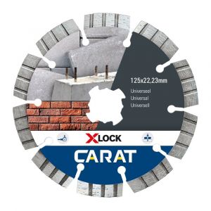 Carat diamant zaagblad X-Lock 125x22,23 mm universeel CUXLOCK125