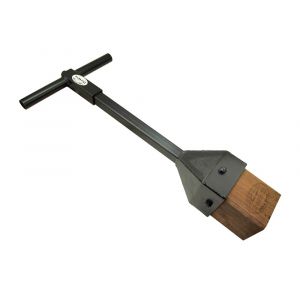 DeWit stamper hout met schokabsorberende handgreep afmeting 890x410x160 mm 0511