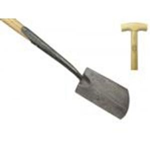 DeWit zwanehals spade met lip essen steel 90 cm 205115