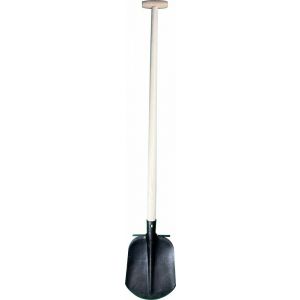DeWit steekschep Drents model 1/4 met opstapjes 110 cm T-steel 23012