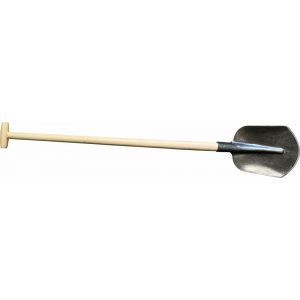 DeWit schep Drents 000 1/2 gebogen met 110 cm essen T-steel 23025