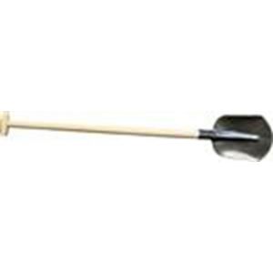 DeWit schep Drents 000 1/2 gebogen met 120 cm essen T-steel 23026