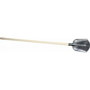 DeWit schep Drents 00 1/2 gebogen met 130 cm knopsteel 23043