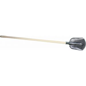 DeWit schep Drents 0 1/2 gebogen met 130 cm knopsteel 23063