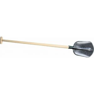 DeWit schep Drents 00 3/4 gebogen met 100 cm essen T-steel 23104