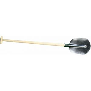 DeWit schep Hollands 000 3/4 gebogen 100 cm essen T-steel 23224