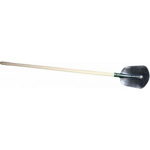 DeWit schep Hollands 0 3/4 gebogen met 130 cm knopsteel 23263