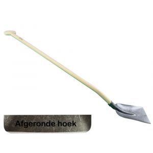 DeWit betonschop 0 afgeronde hoeken met 120 cm T-steel 23326