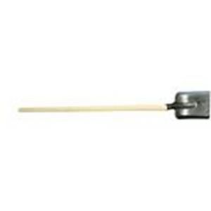 DeWit stalen stalschop 25.5 cm breed met 130 cm knopsteel 23363