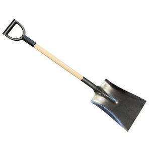 DeWit stalen ballastschop 28 cm breed met 100 cm steel en kunststof D-greep 23413