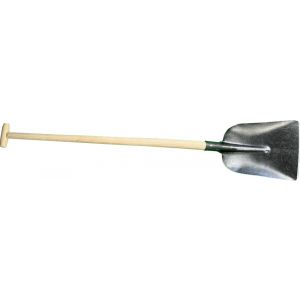 DeWit aluminium ballastschop 28 cm breed met 90 cm steel en ijzeren D-greep 23445