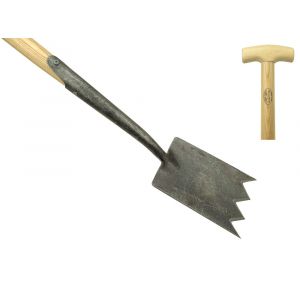 DeWit Shark tine spade met zwanehals essen steel 90 cm 830815