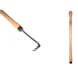DeWit handhark gesmeed 3 tands essen knopsteel 48 cm 8735
