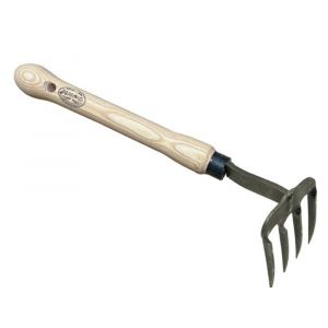 DeWit tuinklauw met gedraaide tanden en 25 cm steel 8852