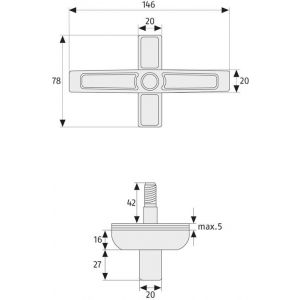 Abus KL raambijzetslot 2520 W KA EE0120 12969