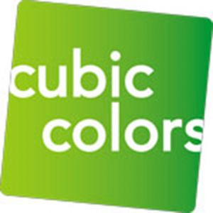 Cubic Colors briefplaat binnen met kunststof houder en luxe witte klep 86x345 mm wit CC10010602