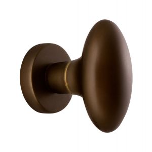 Mandelli1953 744 deurknop op rozet imperial brons TH50744BB0400