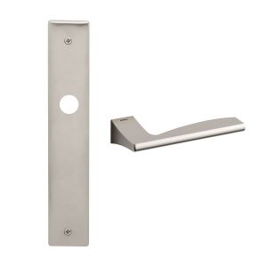 Mandelli1953 1030 BB56 Link deurkruk op langschild 240x40 mm BB56 mat nikkel TH51030NA0101