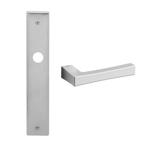 Mandelli1953 1160 WC55/8 Telis deurkruk op langschild 240x40 mm WC55/8 mat chroom TH51160CA0883