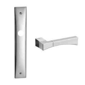 Mandelli1953 1170 WC55/8 Life deurkruk op langschild 240x40 mm WC55/8 chroom-mat chroom TH51170CB-CA0883