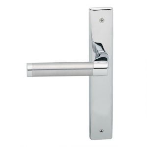 Mandelli1953 360L BB72 Tuc deurkruk gatdeel linkswijzend op langschild BB72 chrome-mat chroom TH50360CB-CA0211