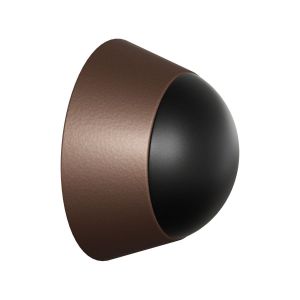 GPF Bouwbeslag Anastasius 0724.A2 deurstopper rond 37,5x25 mm Bronze blend GPF0724A20000