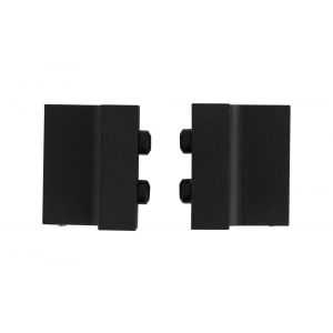 GPF Bouwbeslag ZwartWit 0580.61 deurstopper recht voor schuifdeursysteem zwart GPF058061000