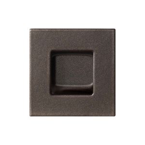 GPF Bouwbeslag Anastasius 0714.A1A schuifdeurkom vierkant 30x30 mm Dark blend GPF0714A1000A