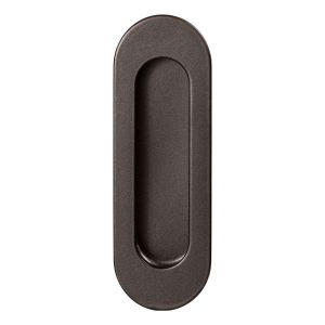 GPF Bouwbeslag Anastasius 0716.A1A schuifdeurkom ovaal 120x40 mm Dark blend GPF0716A1000A