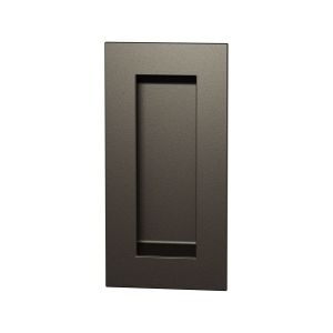 GPF Bouwbeslag Anastasius GPF0717.A1A schuifdeurkom rechthoekig 102x51 mm Dark blend GPF0717A1000A