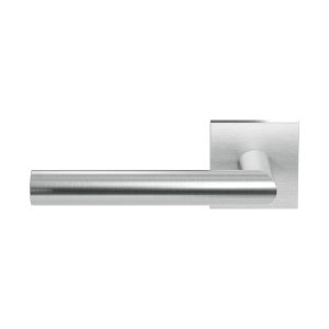 GPF Bouwbeslag RVS GPF1015.09-02L Toi deurkruk gatdeel op vierkant rozet RVS 50x50x8 mm linkswijzend RVS geborsteld GPF1015090200-02