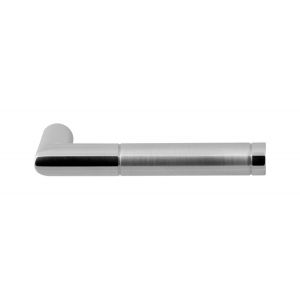 GPF Bouwbeslag RVS GPF1040 Kohu Duo deurkruk RVS gepolijst-RVS geborsteld GPF104001100