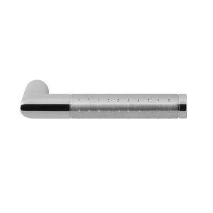 GPF Bouwbeslag RVS GPF1055 Haka deurkruk RVS gepolijst-RVS geborsteld GPF105501100